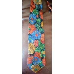 Boston Traders Floral AOP Necktie‎ EUC